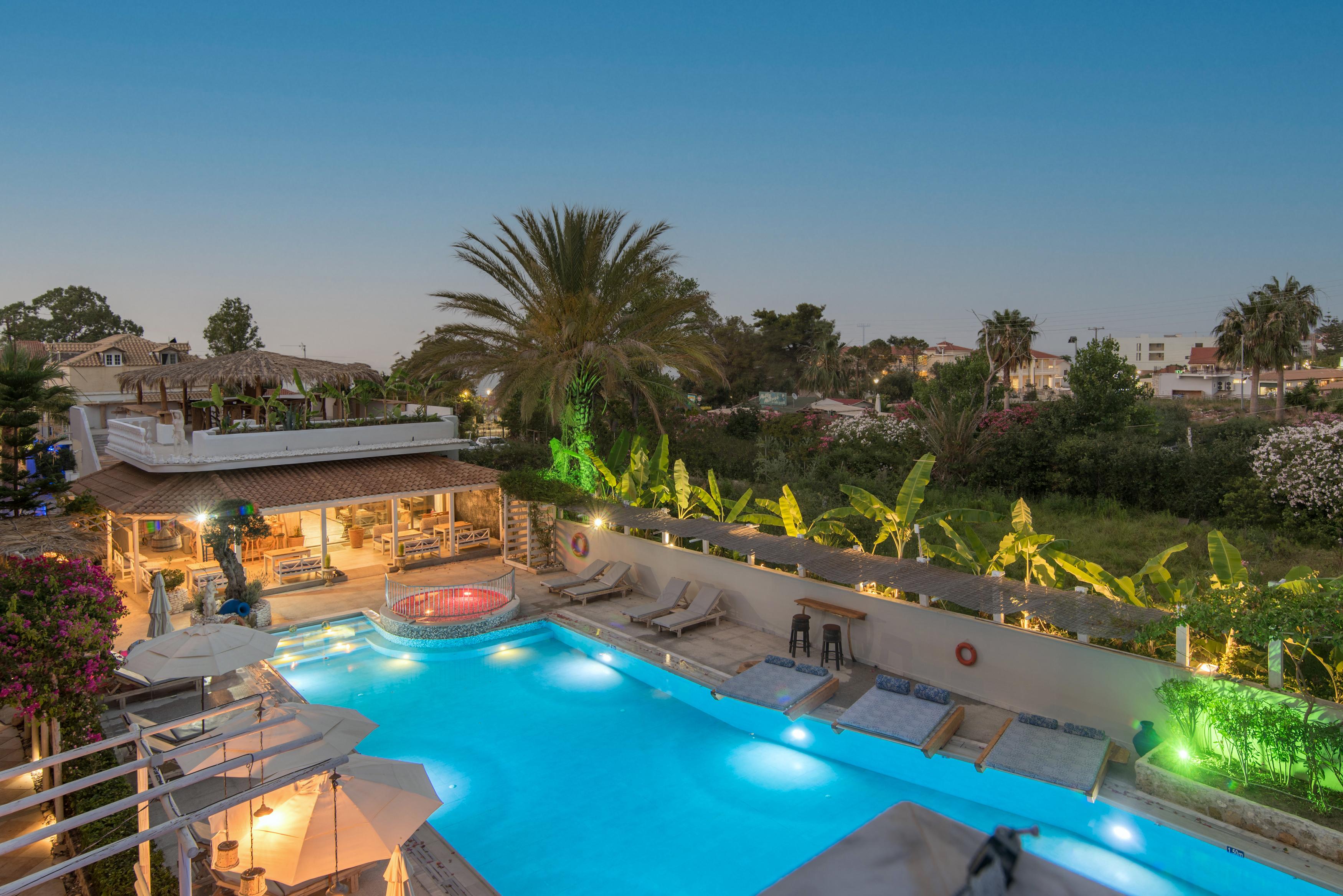 Iniohos Zante Hotel & Suites Argassi Exterior foto