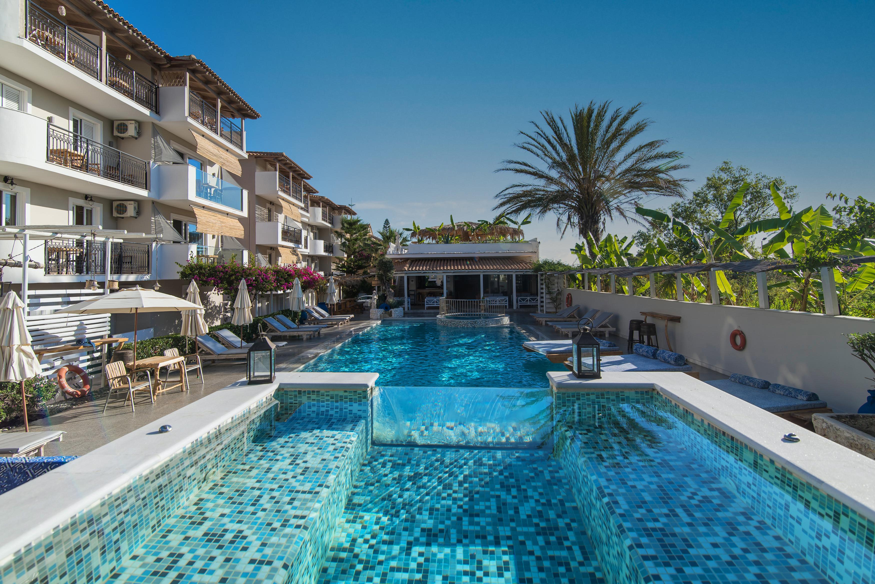 Iniohos Zante Hotel & Suites Argassi Exterior foto